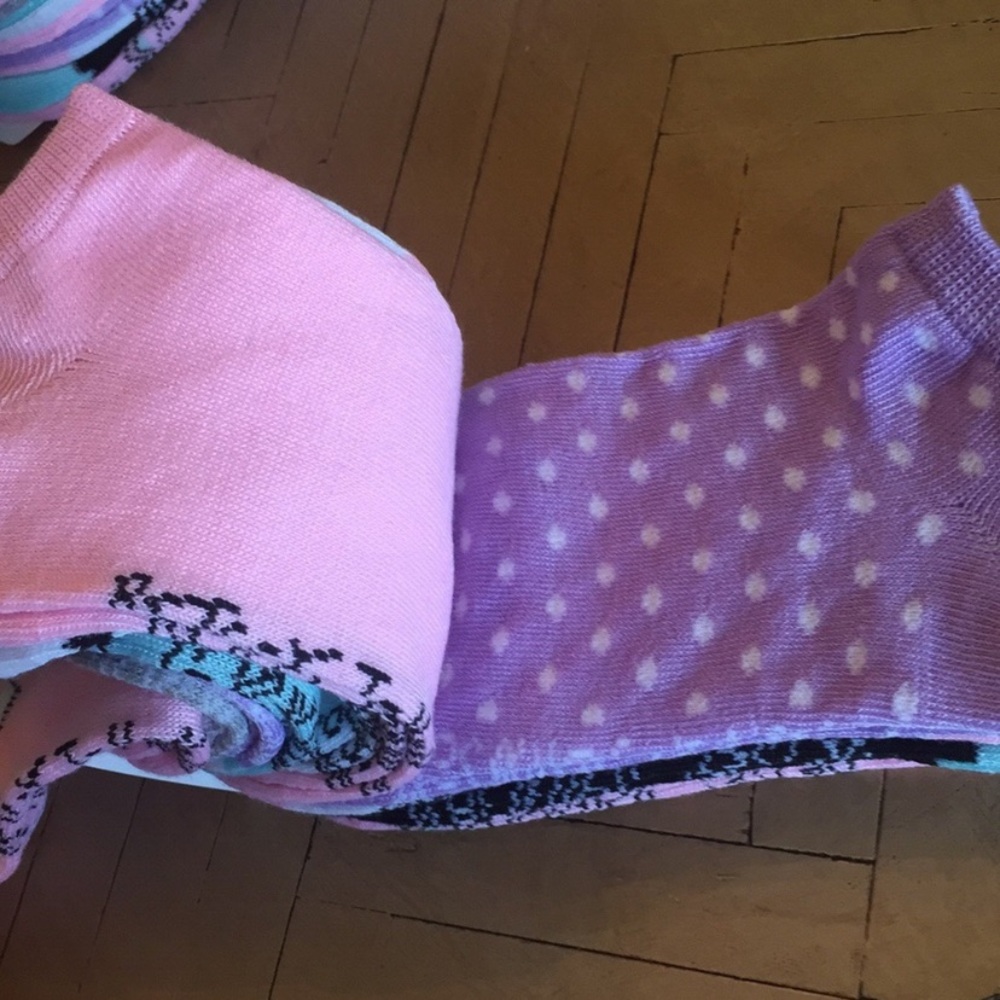 Betsey Johnson 10 Pair Low Socks Unicorn NWT - Picture 5 of 7